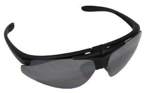 Okulary militarne MFH HAWK - Czarne, 2 wymienne szybki - 1852878614