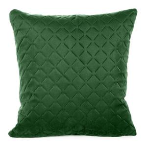 Poszewka na poduszke 40x40 VELVET DIMON c.zielony - 2875789823