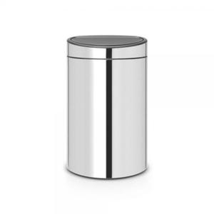 Kosz Touch Bin New do segregacji 10 l + 23 l stal polerowana - Brabantia - 2878025838