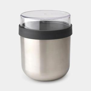 Pojemnik termiczny 0,5l Make&Take Dark Grey - Brabantia - 2877266957